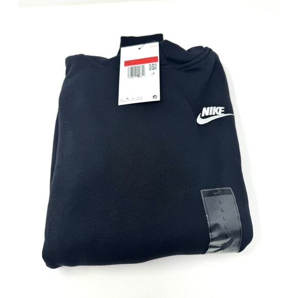 Nike Other - Nike Kid's Sportswear Club Fleece Pullover Hoodie, Black, Size L